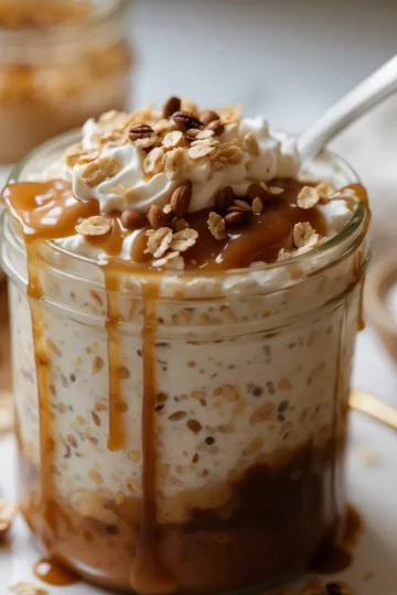 Caramel Macchiato Overnight Oats