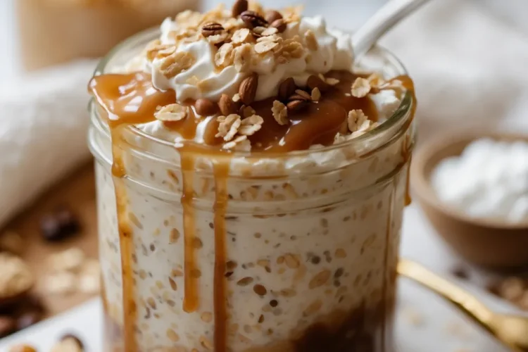 Caramel Macchiato Overnight Oats