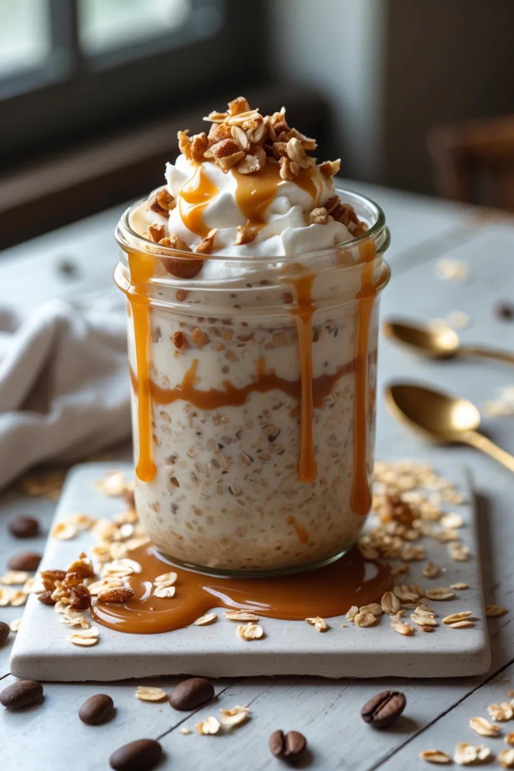 Caramel Macchiato Overnight Oats