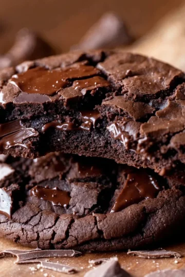Chocolate Fudge Cookies