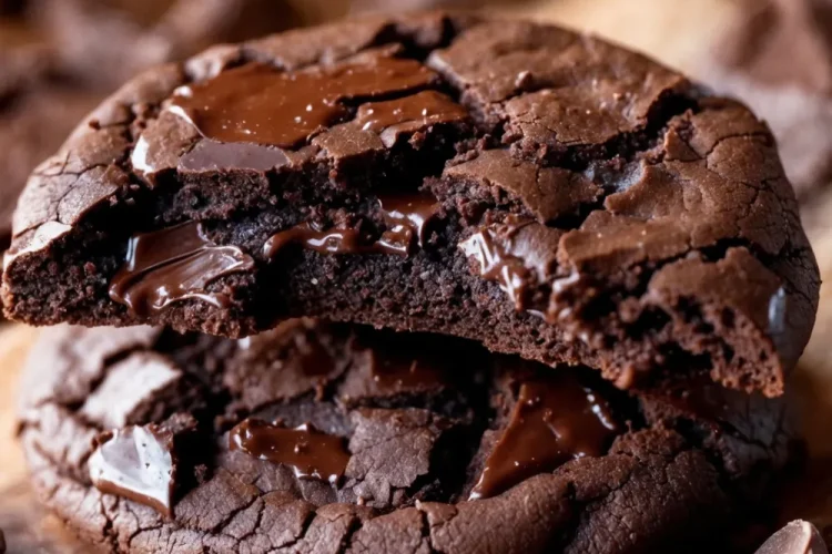 Chocolate Fudge Cookies