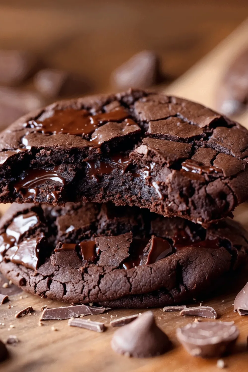 Chocolate Fudge Cookies