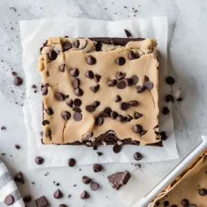 Cookie Dough Brownies