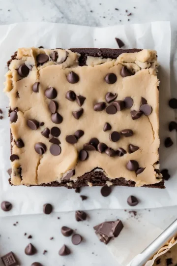 Cookie Dough Brownies