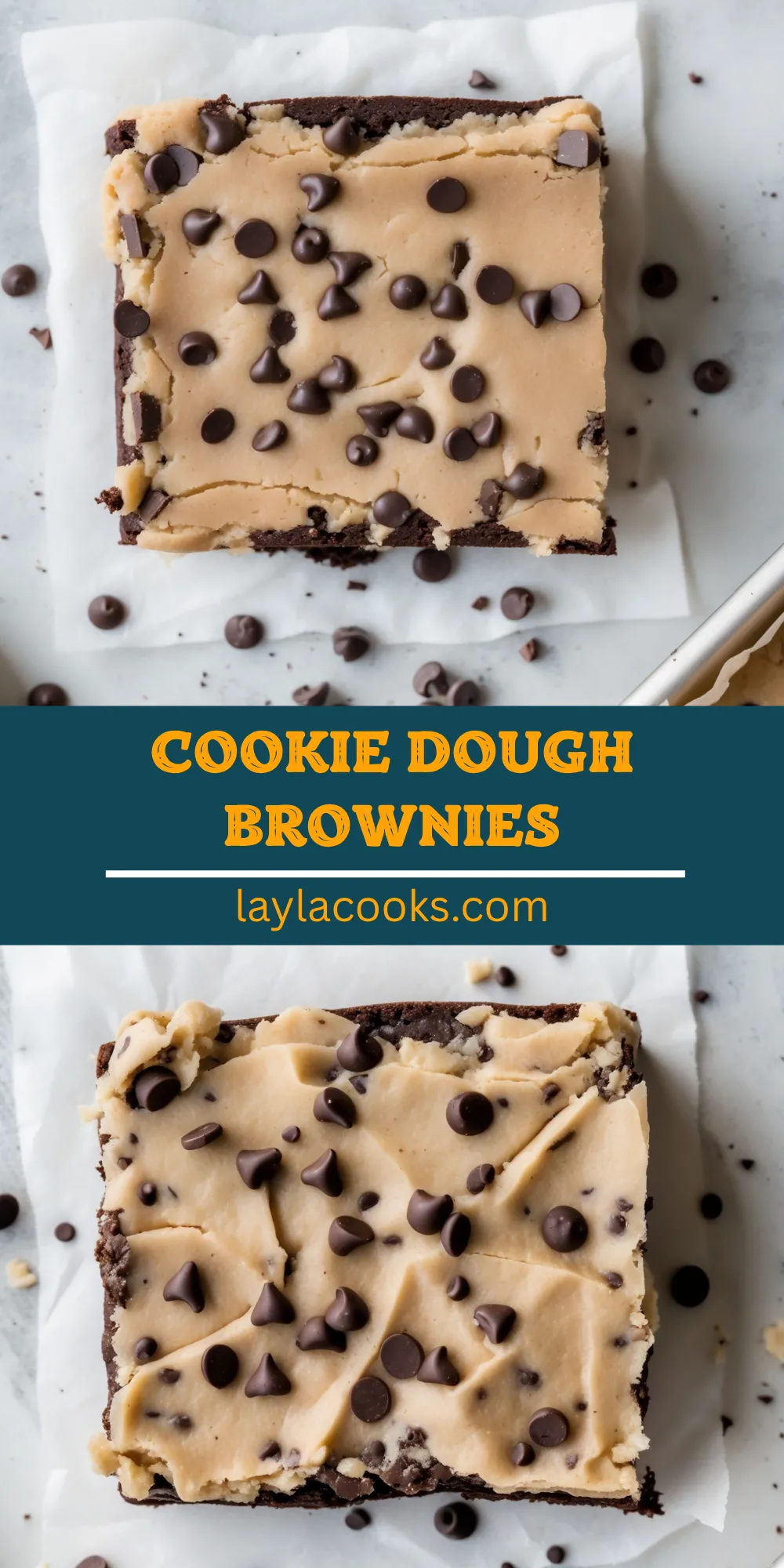 Cookie Dough Brownies