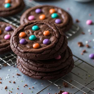 Cosmic Brownie Cookies