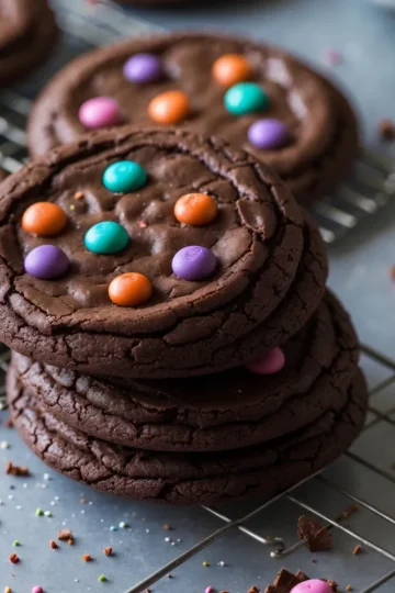 Cosmic Brownie Cookies