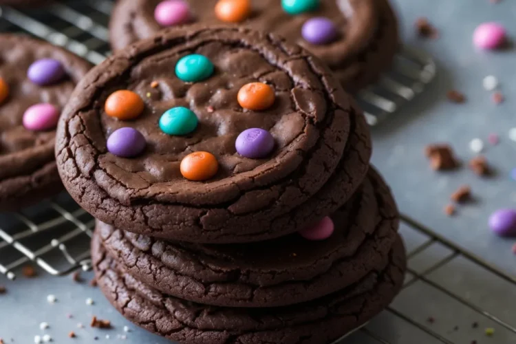 Cosmic Brownie Cookies