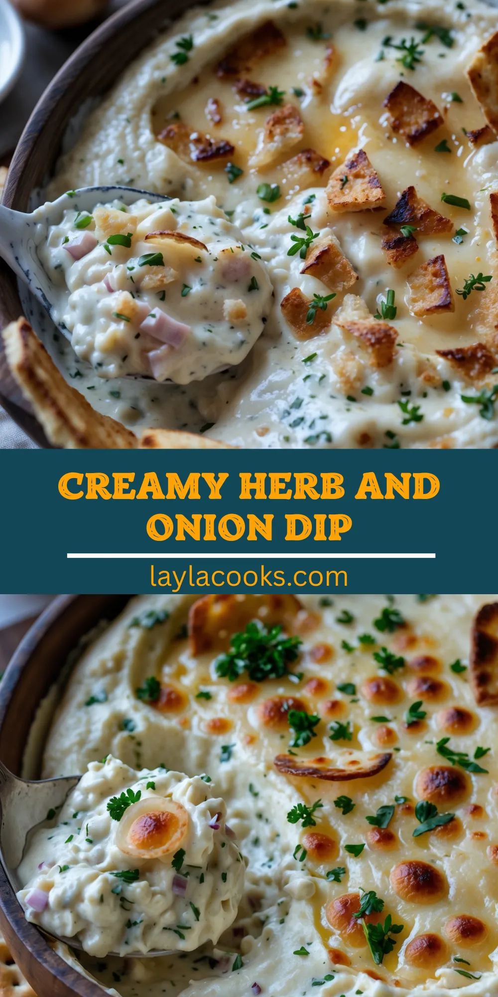 Creamy Herb and Onion Dip