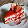 Creamy Strawberry Cheesecake