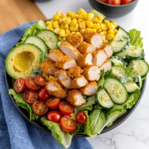 Crispy Chicken Salad