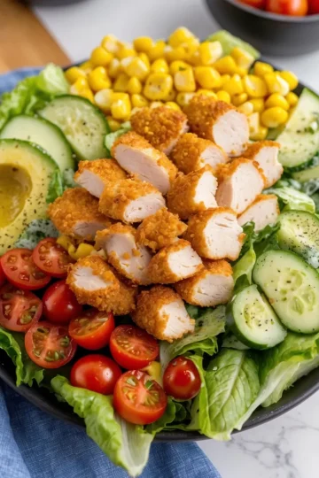 Crispy Chicken Salad