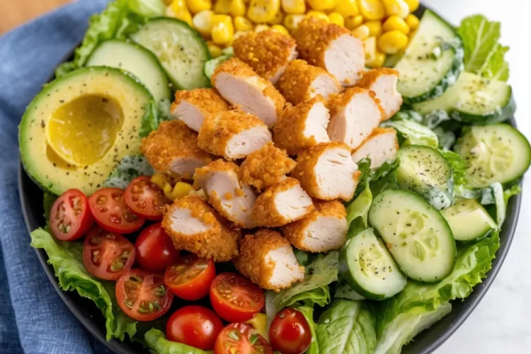 Crispy Chicken Salad