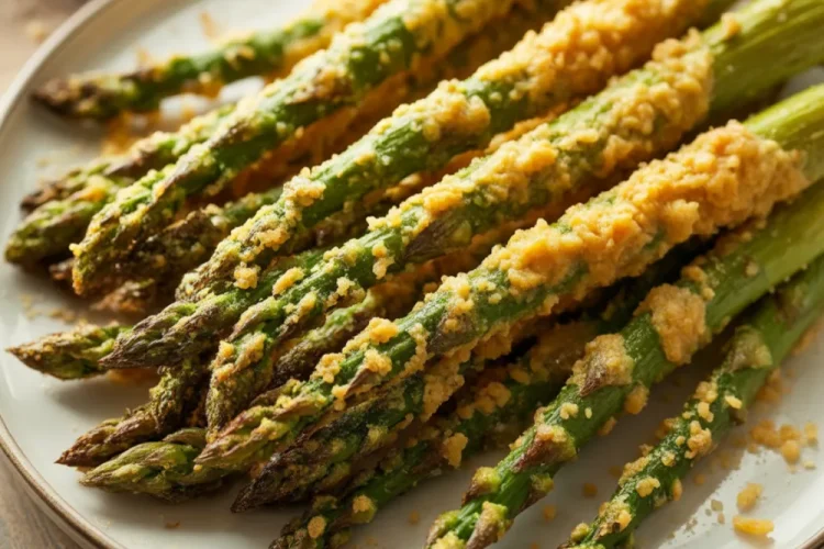 Crispy Parmesan Asparagus Sticks