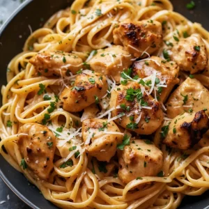 Delicious Cowboy Butter Chicken Linguine