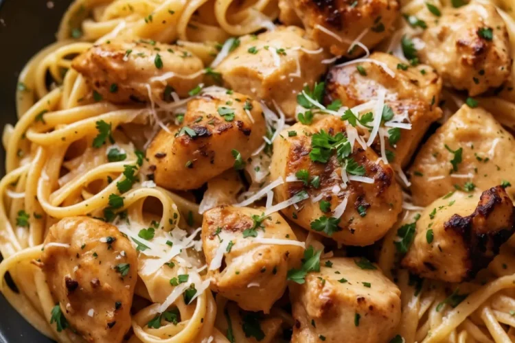 Delicious Cowboy Butter Chicken Linguine