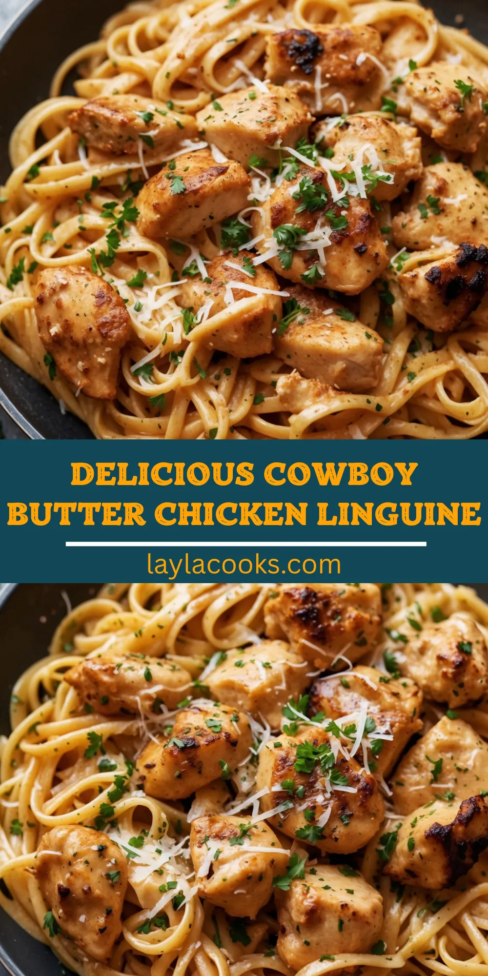 Delicious Cowboy Butter Chicken Linguine