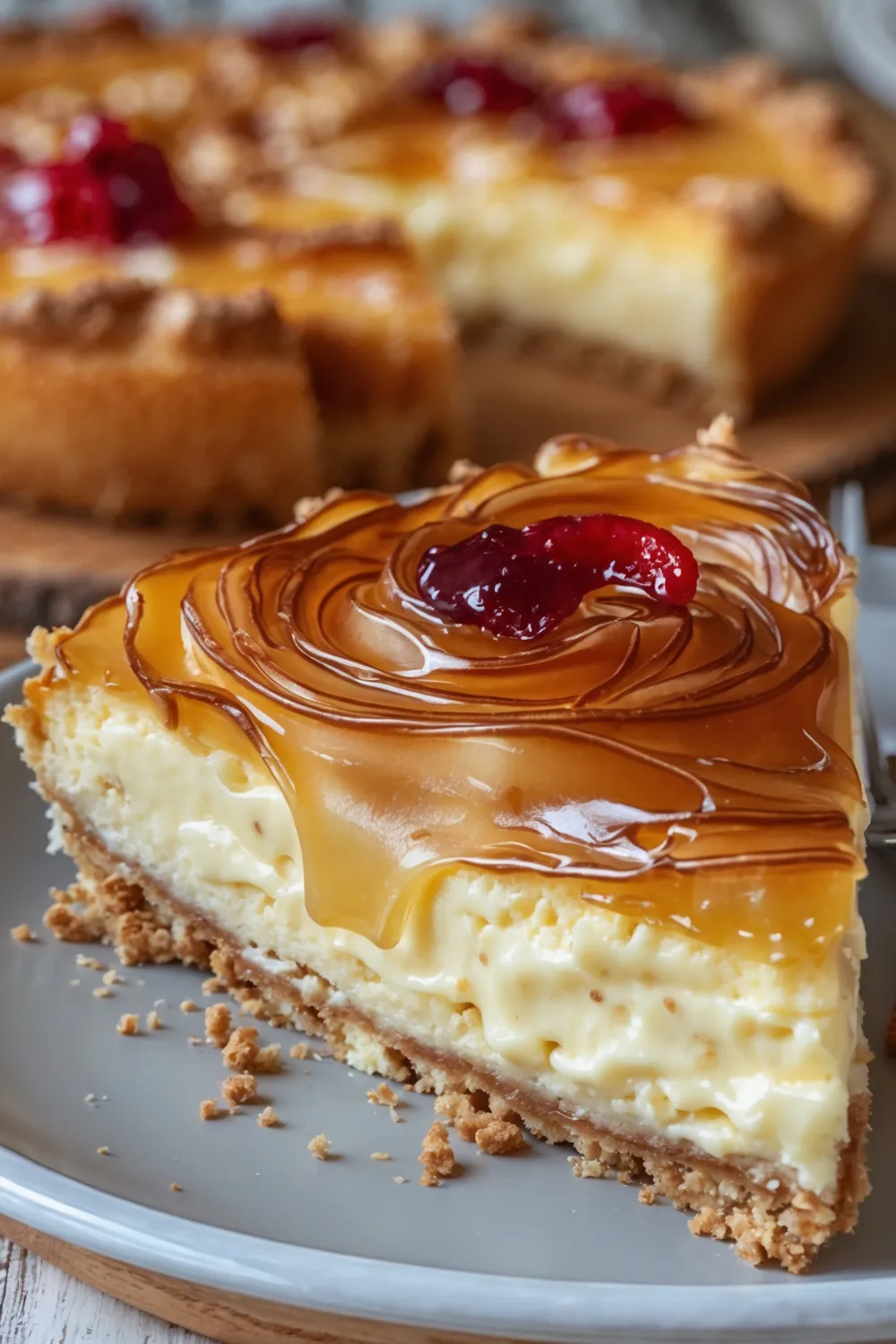 Delicious Hawaiian King Cheesecake Danish