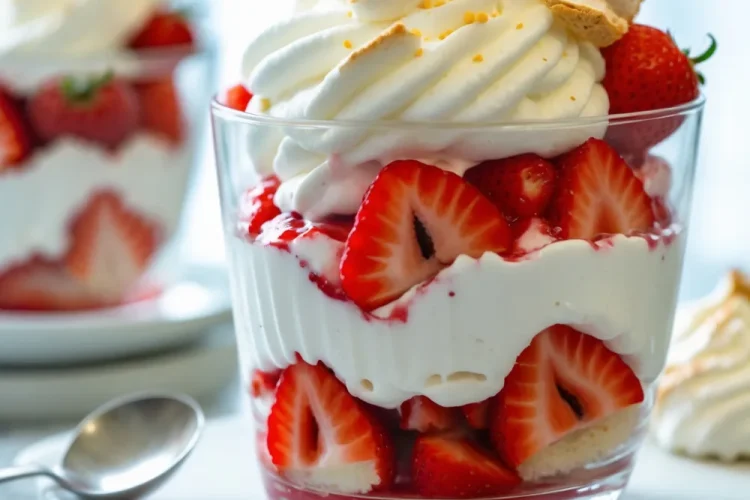 Easy Eton Mess with Meringue Crunch