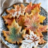 Easy Fall Leaf Cookies