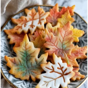 Easy Fall Leaf Cookies