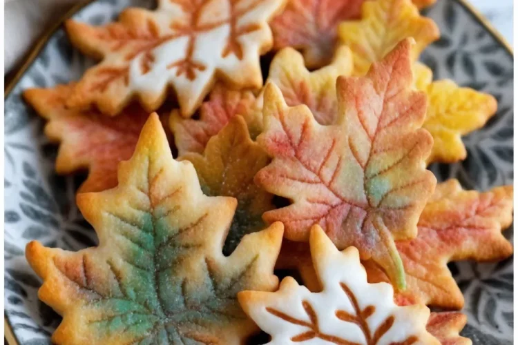 Easy Fall Leaf Cookies