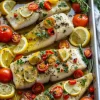 Easy Mediterranean Baked Fish
