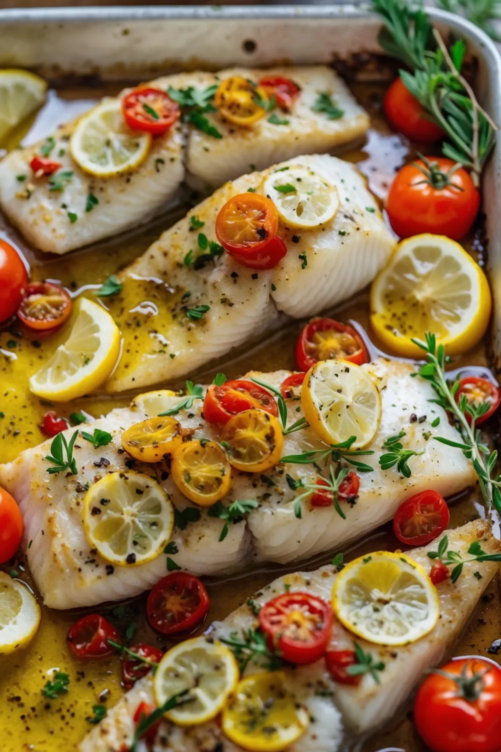 Easy Mediterranean Baked Fish