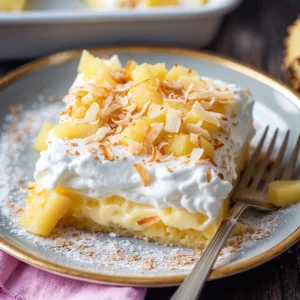 Easy No-Bake Pineapple Dessert