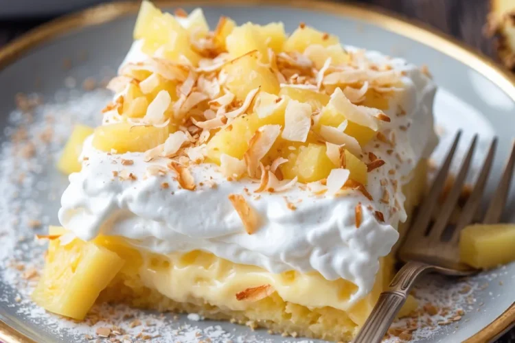 Easy No-Bake Pineapple Dessert
