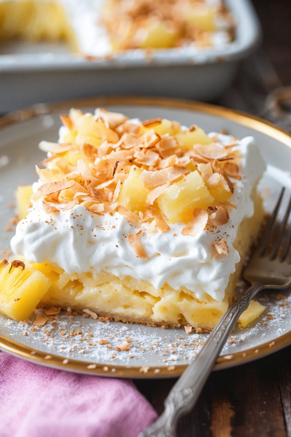 Easy No-Bake Pineapple Dessert