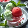 Fresh Mint Ice Salted Watermelon