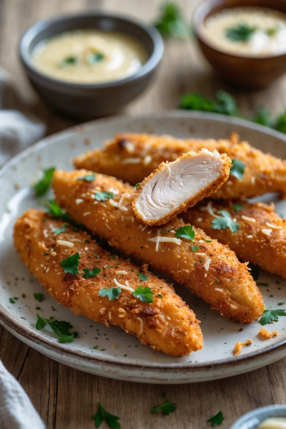 Garlic Parmesan Chicken Tenders