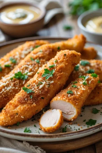 Garlic Parmesan Chicken Tenders