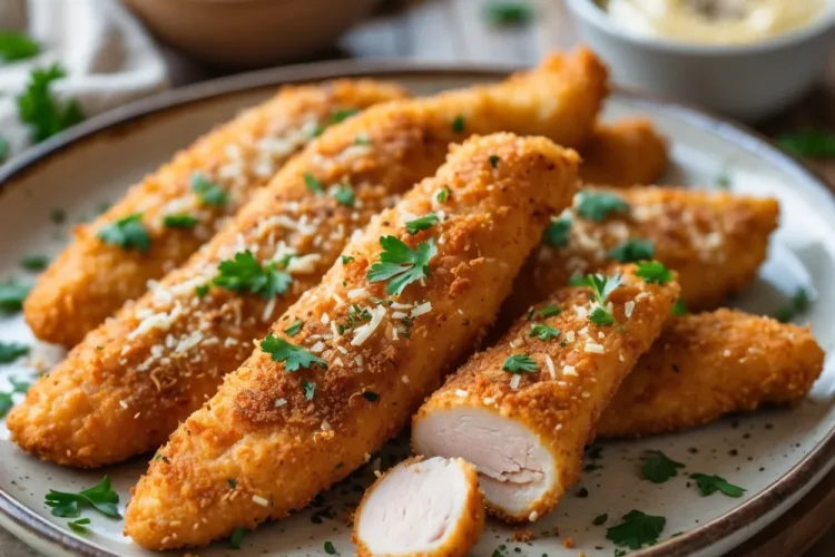 Garlic Parmesan Chicken Tenders
