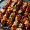 Grilled Thai Coconut Chicken Skewers