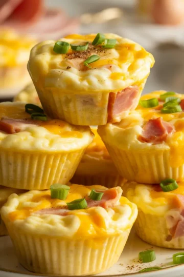 Ham and Cheese Egg Muffins