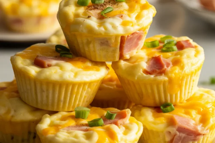 Ham and Cheese Egg Muffins