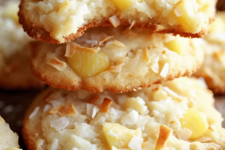Hawaiian Pineapple Coconut Cookies