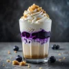 Iced Blueberry Cheesecake Latte