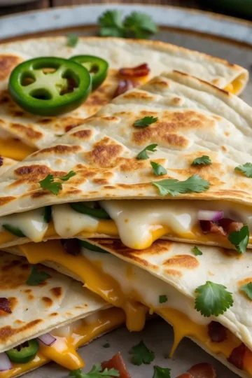 Jalapeño Popper Quesadillas