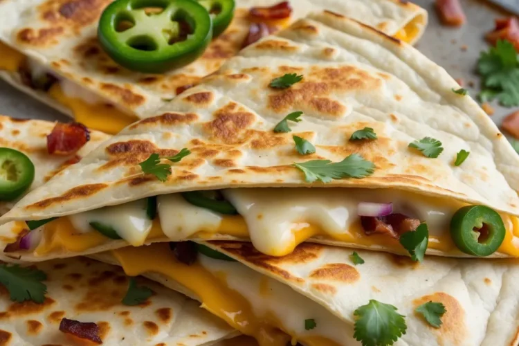 Jalapeño Popper Quesadillas