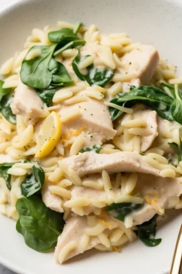 Lemon Chicken Orzo