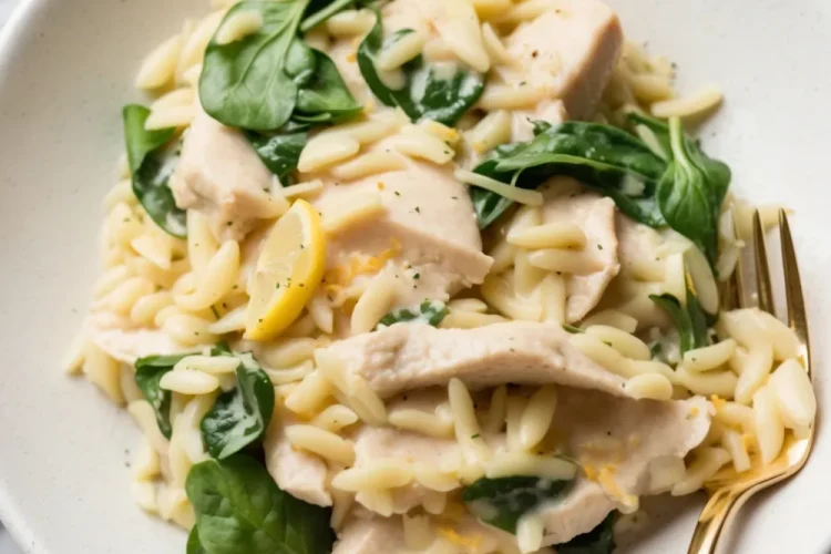 Lemon Chicken Orzo