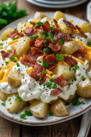 Loaded Baked Potato Salad