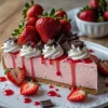 Luscious Strawberry Dream Cheesecake