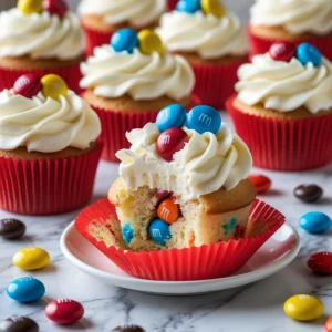 M&M Cupcakes Recipe