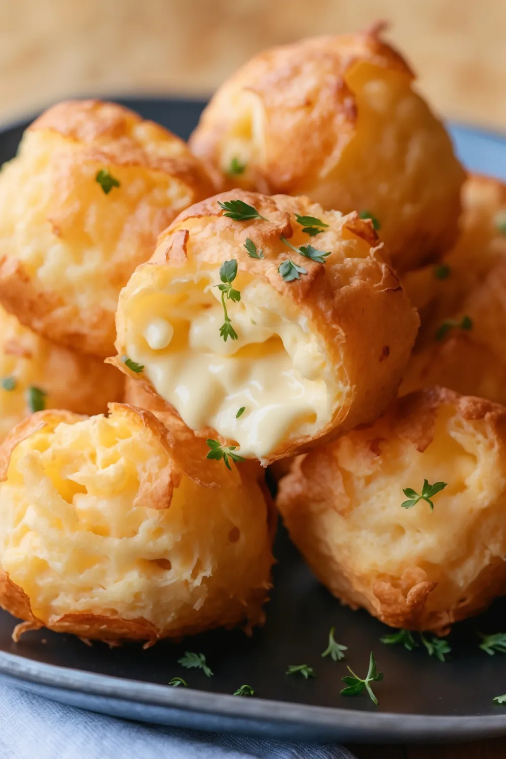Mashed Potato Cheese Puffs
