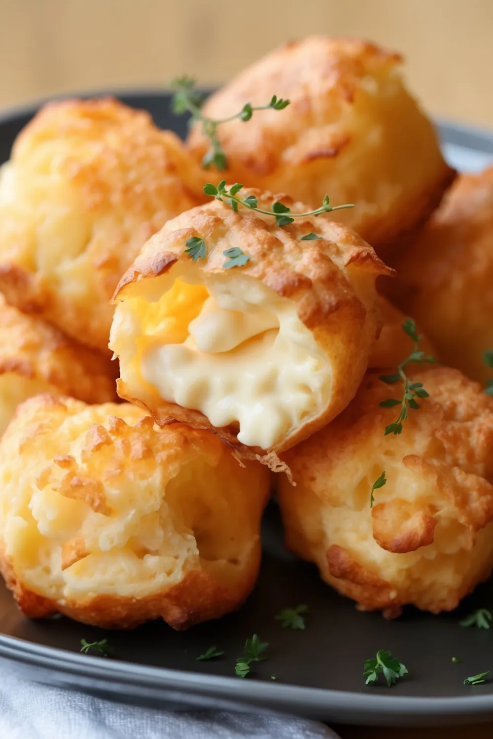 Mashed Potato Cheese Puffs
