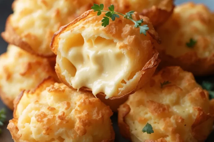 Mashed Potato Cheese Puffs